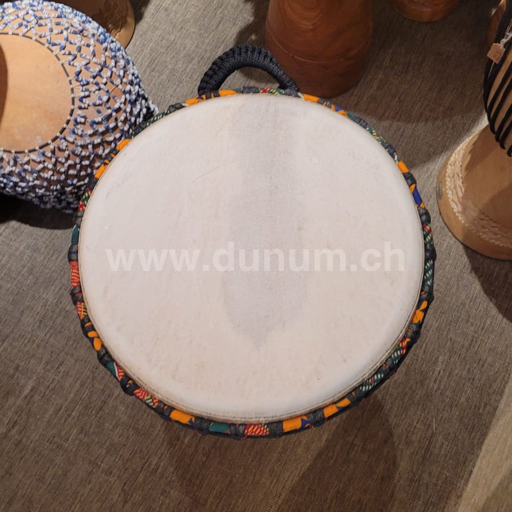 Djembé aus Mali Ø 34 cm H 62 cm