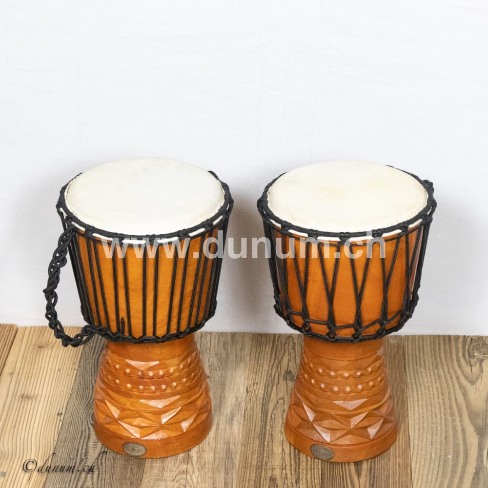 Djembé Ø 23 cm, H 40 cm | Musikinstrumente für Gross & Klein | Musikinstrumente für Schulen | Dunum.ch