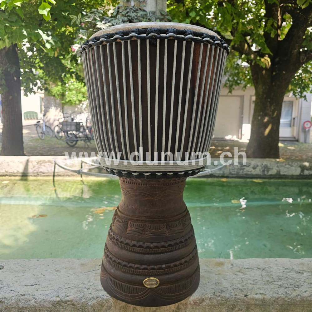 Djembé PRO aus Burkina Faso 34 Ø cm H 65 cm