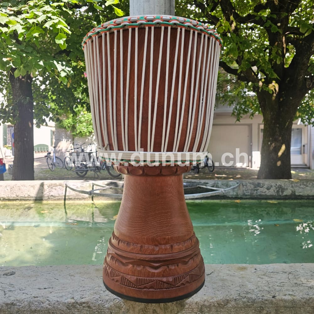 Djembé PRO aus Guinea 34 Ø cm H 65 cm