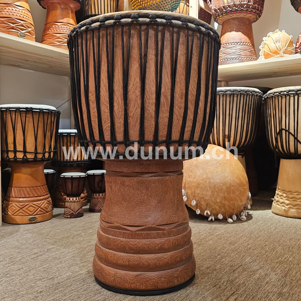 Djembé Pro aus Guinea Ø 36 cm H 63 cm