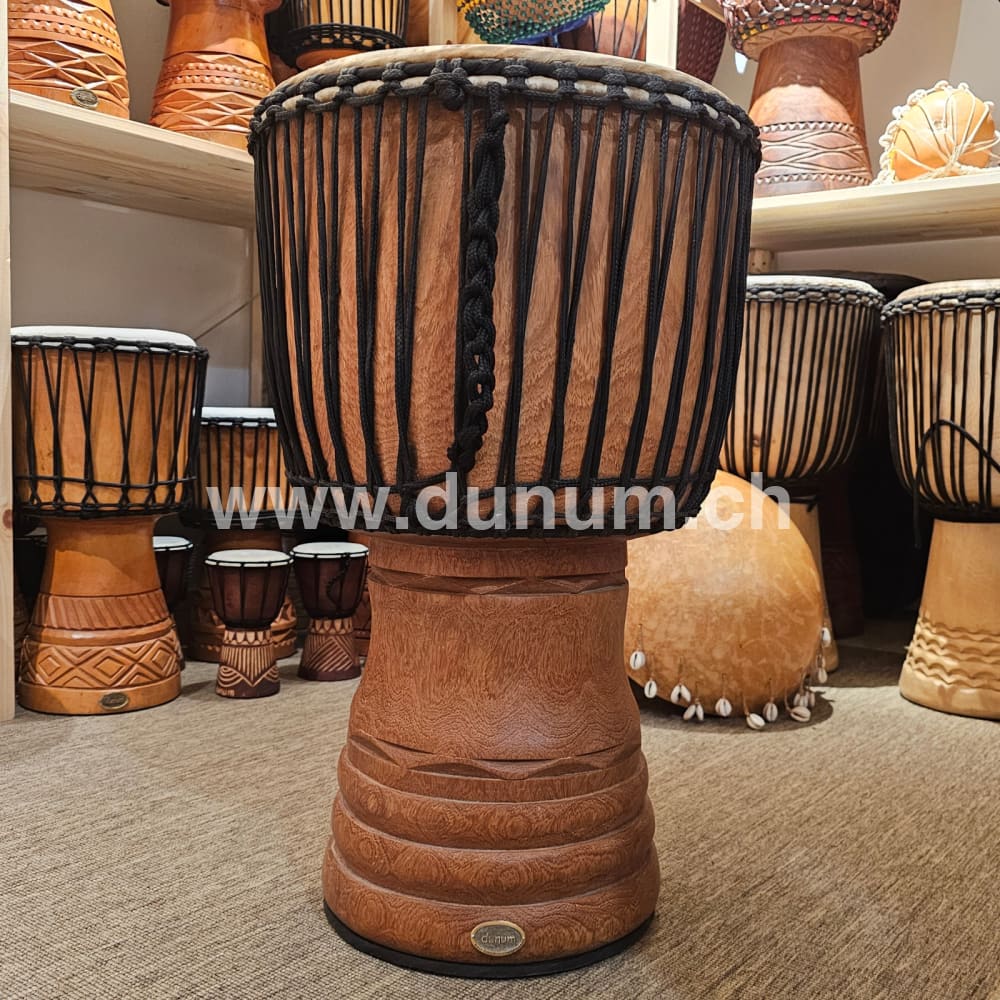 Djembé Pro aus Guinea Ø 36 cm H 63 cm