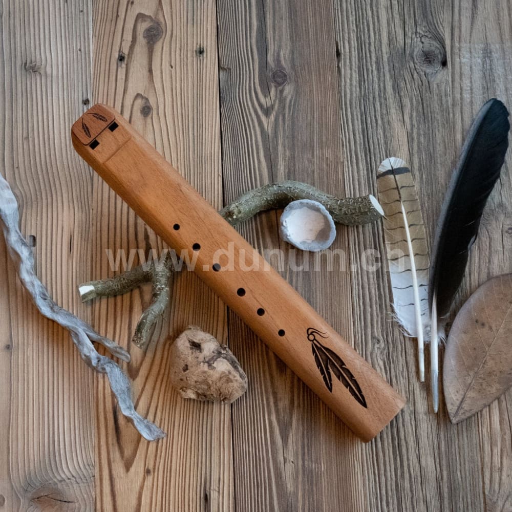 Doppel Nova Flöte F# | Blasinstrumente | Indianische Flöten | Dunum.ch