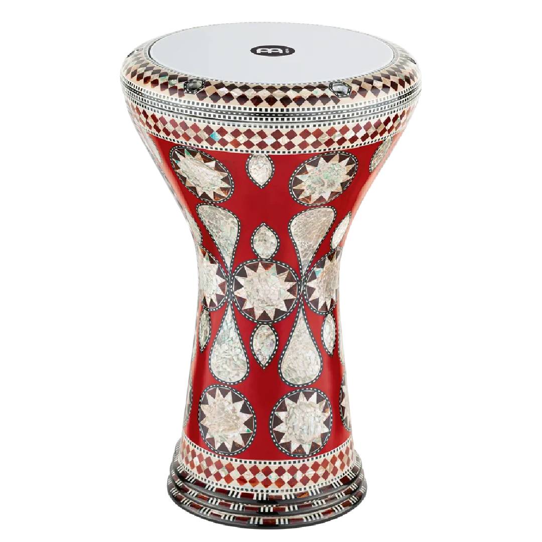 ARTISAN DOUMBEK - WHITE BURL - MOSAIC IMPERIAL 8 3/4&quot;