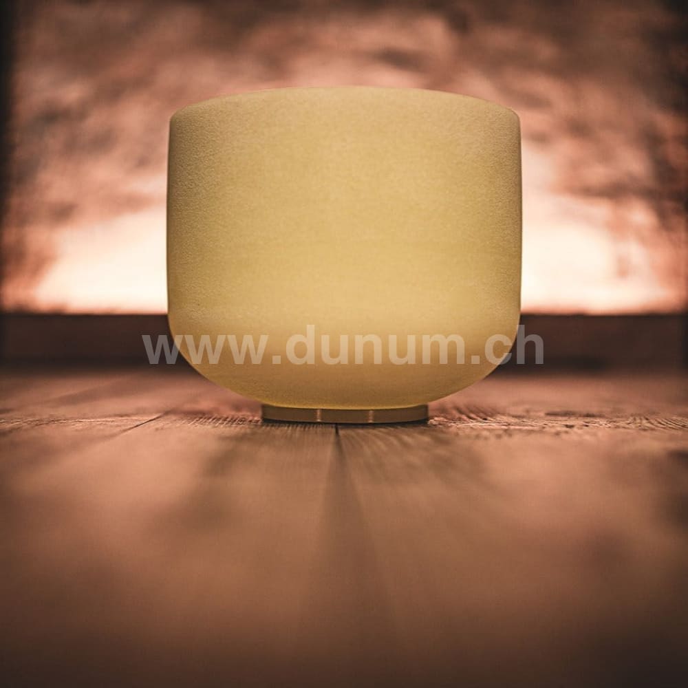 Emerald Kristallklangschale ø 25.5 cm - F - Herz Chakra | Klangschalen & Stimmgabeln | Dunum.ch