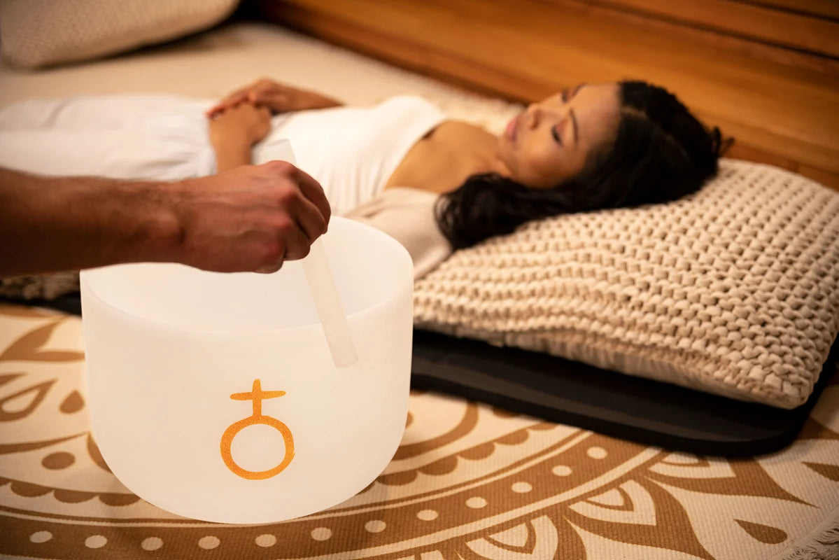 Earth | Om crystal singing bowl