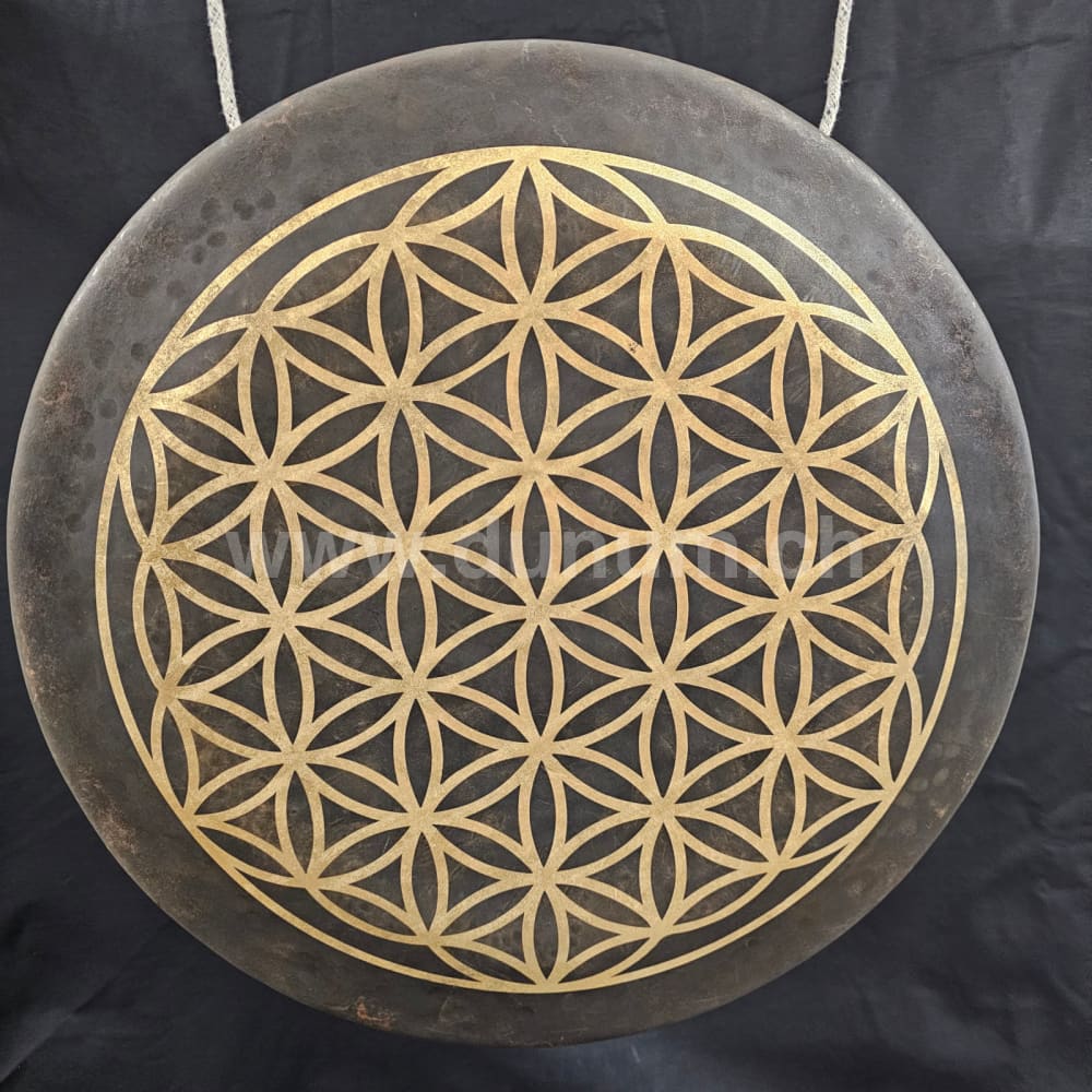 Erdgong ø 50 cm - Blume des Lebens