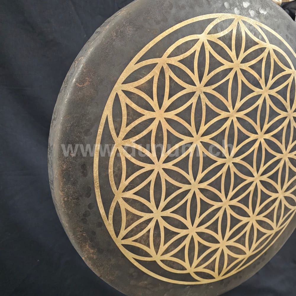 Erdgong ø 50 cm - Blume des Lebens