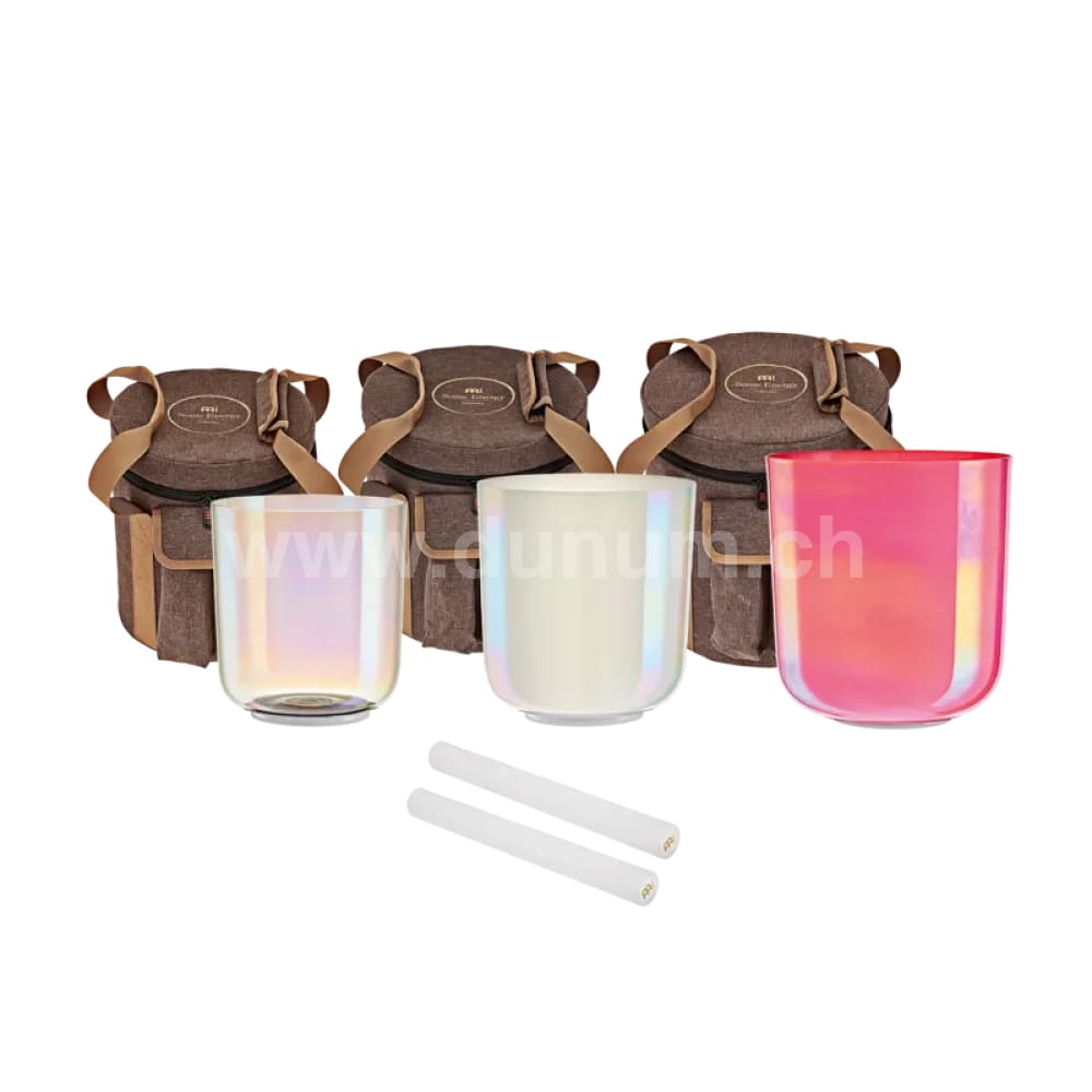 Essence Kristallklangschalen Set - E4/B3/G3