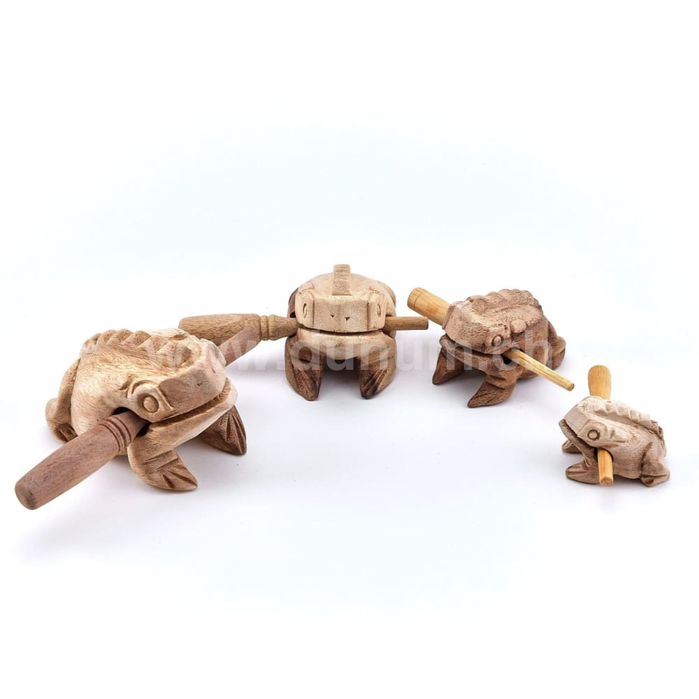 Froschfamilie | Musikinstrumente für Gross & Klein | Klangeffektinstrumente | Dunum.ch