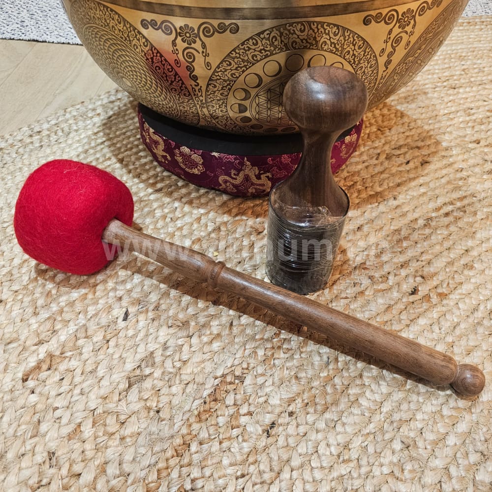 Fussreflexonen Klangschale ø 48 cm - ~ C in 432 Hz - Wurzelchakra