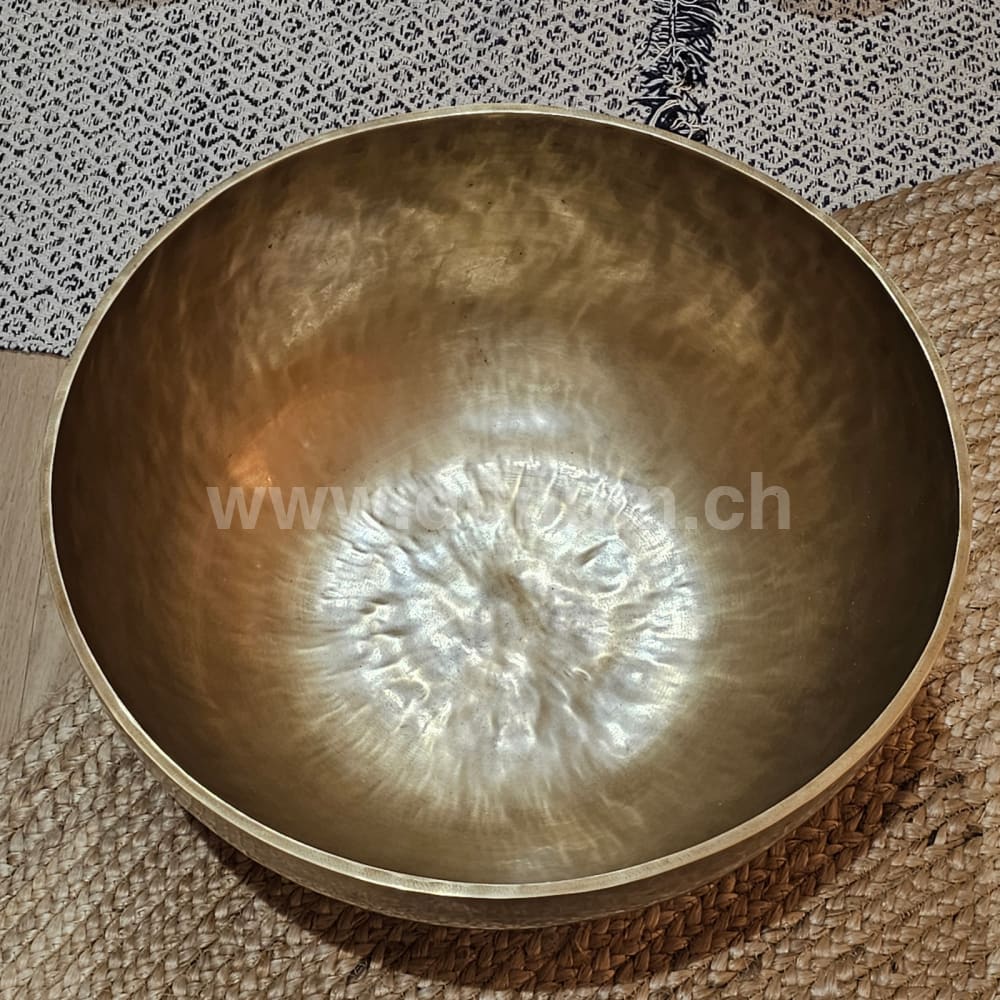 Fussreflexonen Klangschale ø 48 cm - C# in 440 Hz - Universal