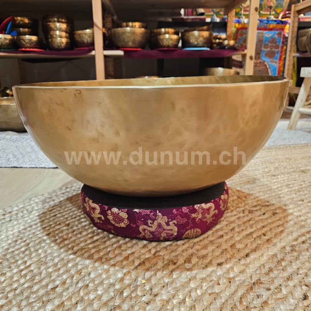 Fussreflexonen-Klangschalen ø 48 cm – B in 440 Hz - Kronenchakra