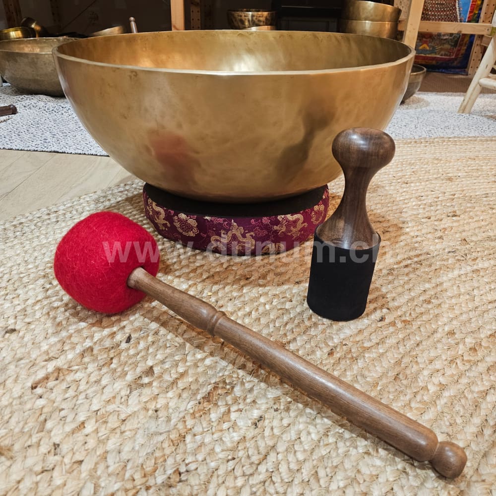 Fussreflexonen-Klangschalen ø 48 cm – B in 440 Hz - Kronenchakra