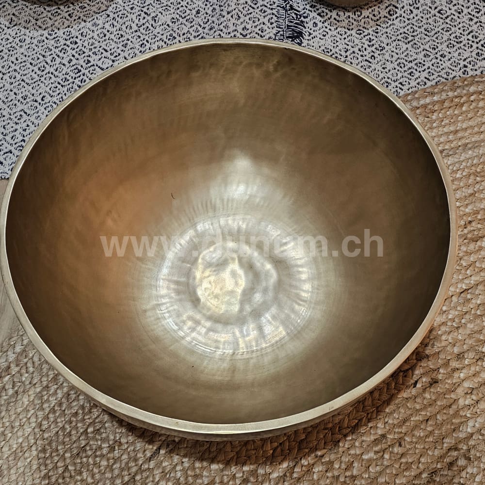 Fussreflexonen-Klangschalen ø 49 cm – A 440 Hz | Drittes Auge Chakra