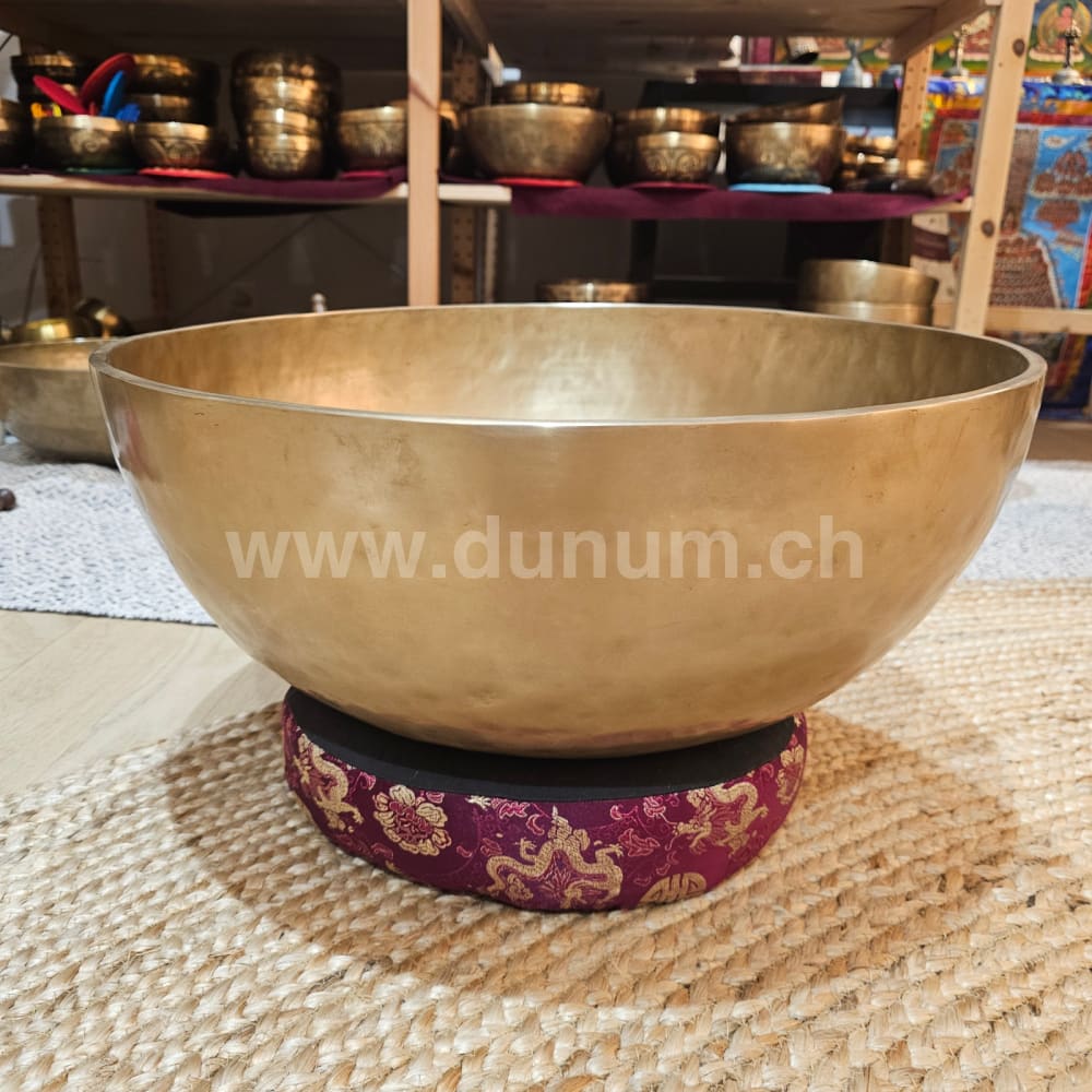 Fussreflexonen-Klangschalen ø 49 cm – A 440 Hz | Drittes Auge Chakra