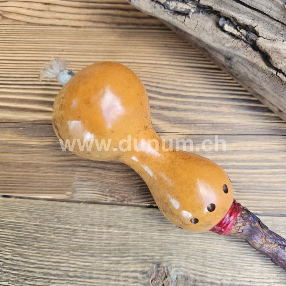 Gourd Rattel | Kalebassenrassel der Lakota
