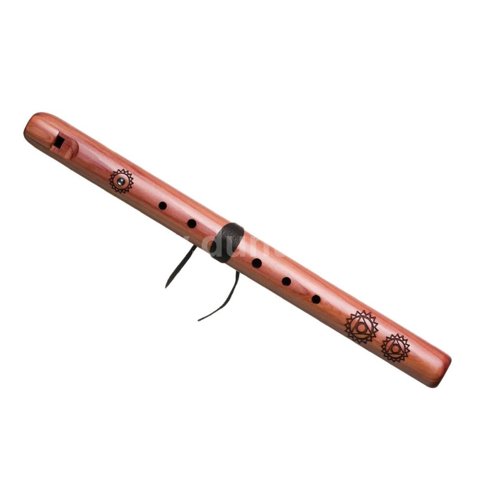 HALS Chakra Spirit Flöte in G - Aromatische Zeder | Blasinstrumente | Erdton & Chakra Flöten | Dunum.ch
