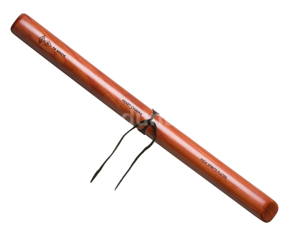 HERZ Chakra Spirit Flöte in F# - Aromatische Zeder | Blasinstrumente | Erdton & Chakra Flöten | Dunum.ch