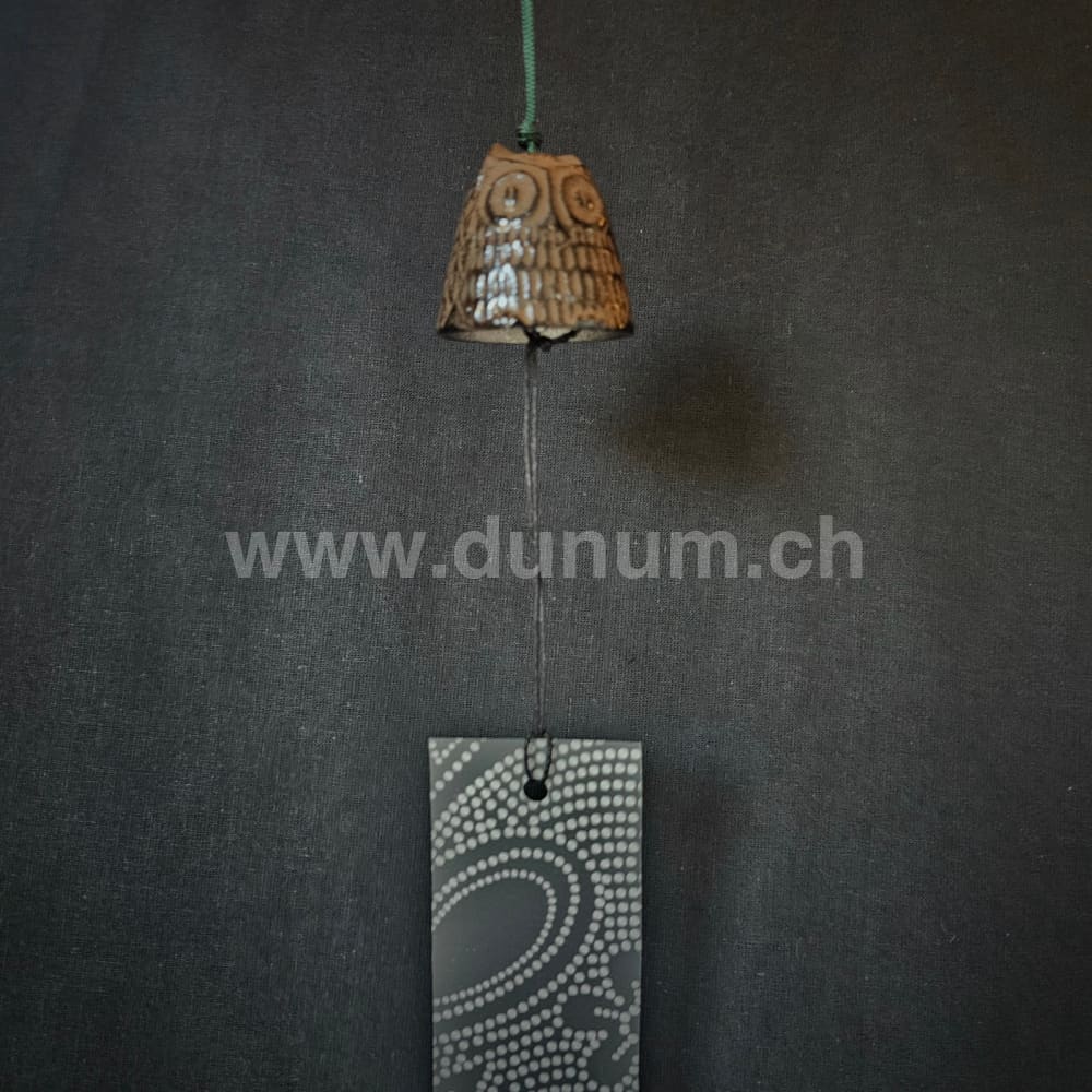 Japanische Windglocke Eule | Glocken | Wind- und Tempelglocken | Dunum.ch