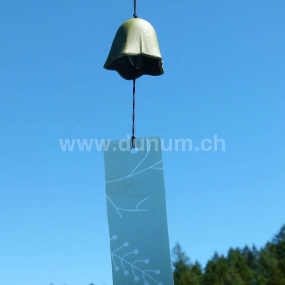 Japanische Windglocke grüne Tulpe | Glocken | Wind- und Tempelglocken | Dunum.ch