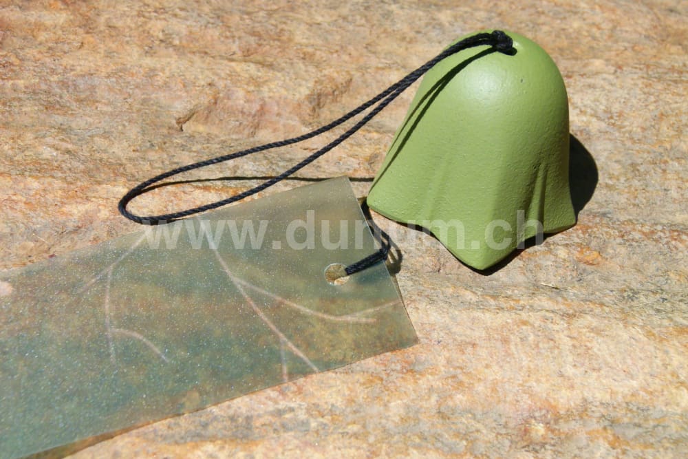 Japanische Windglocke grüne Tulpe | Glocken | Wind- und Tempelglocken | Dunum.ch