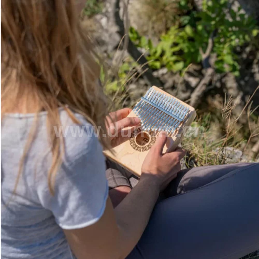 Kalimba 17 Töne | Ahorn | C-Dur (440/432 Hz) | inkl. Tasche | optional mit Pickup