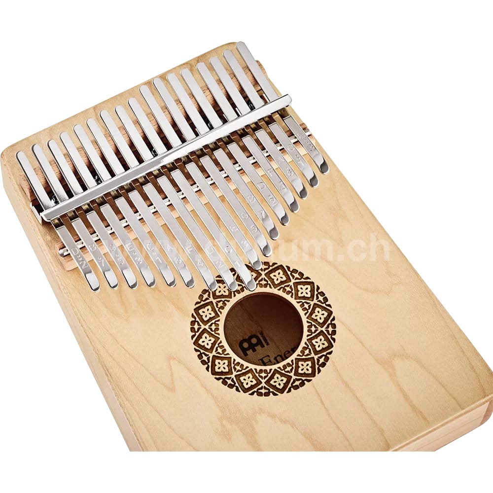 Kalimba 17 Töne | Ahorn | C-Dur (440/432 Hz) | inkl. Tasche | optional mit Pickup