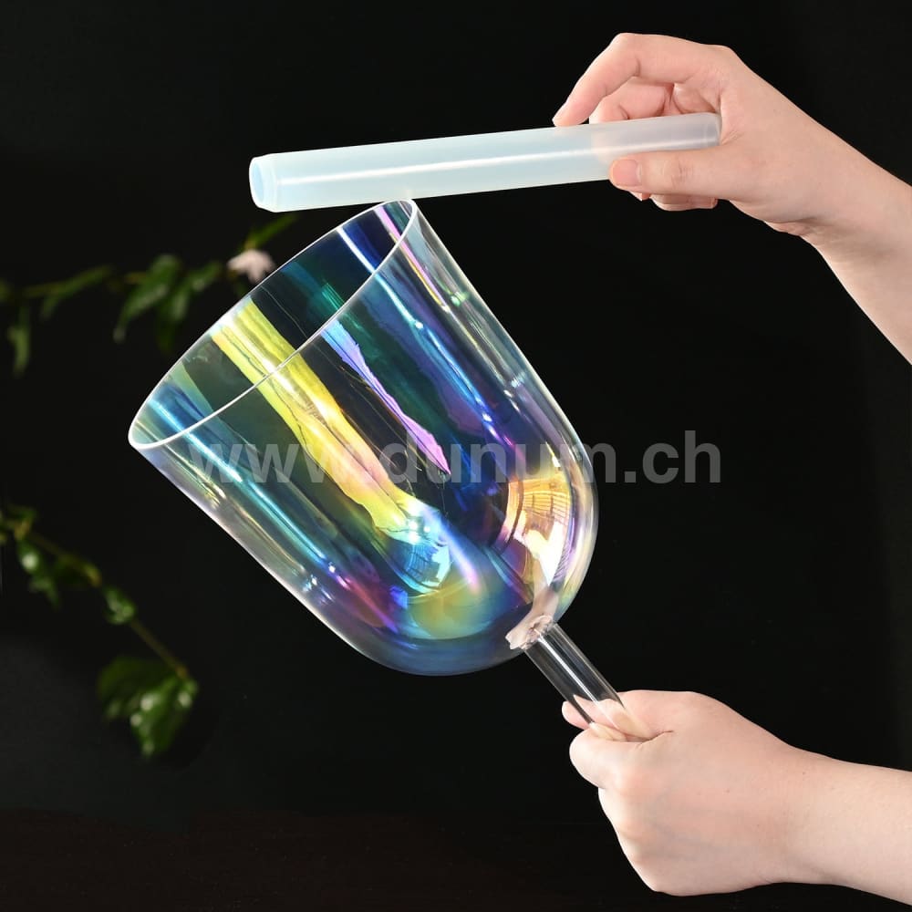 Kistallklang-Kelch | B | 432 Hz - Stirnchakra Ø 16 cm