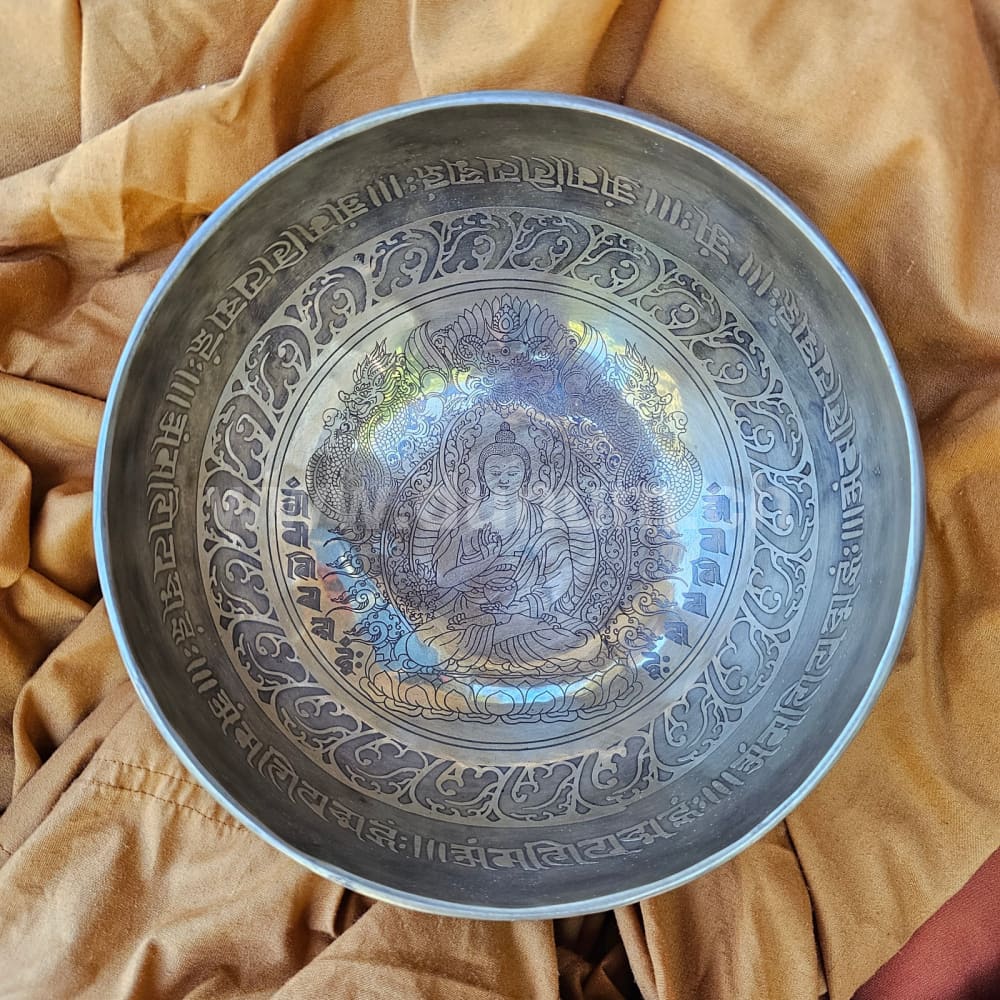 Klangschale - Buddha ø 18 cm