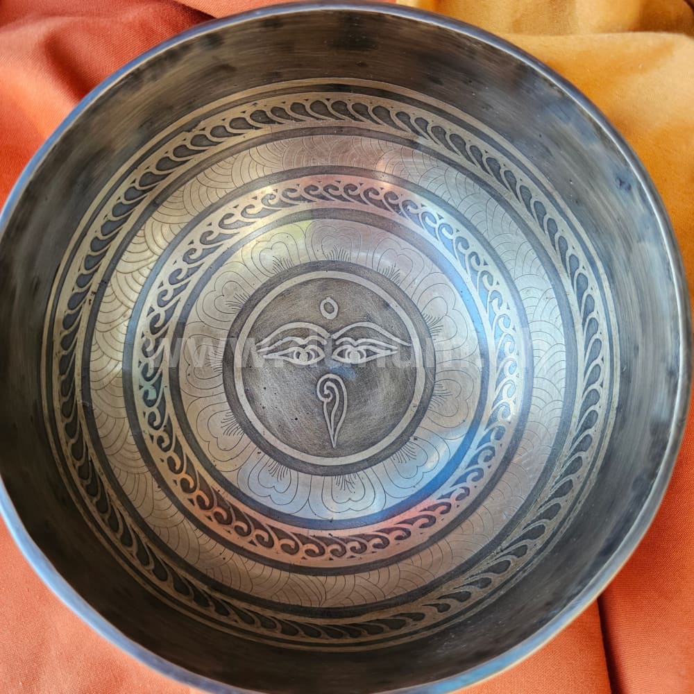 Klangschale - Buddhas Augen ø 15 cm