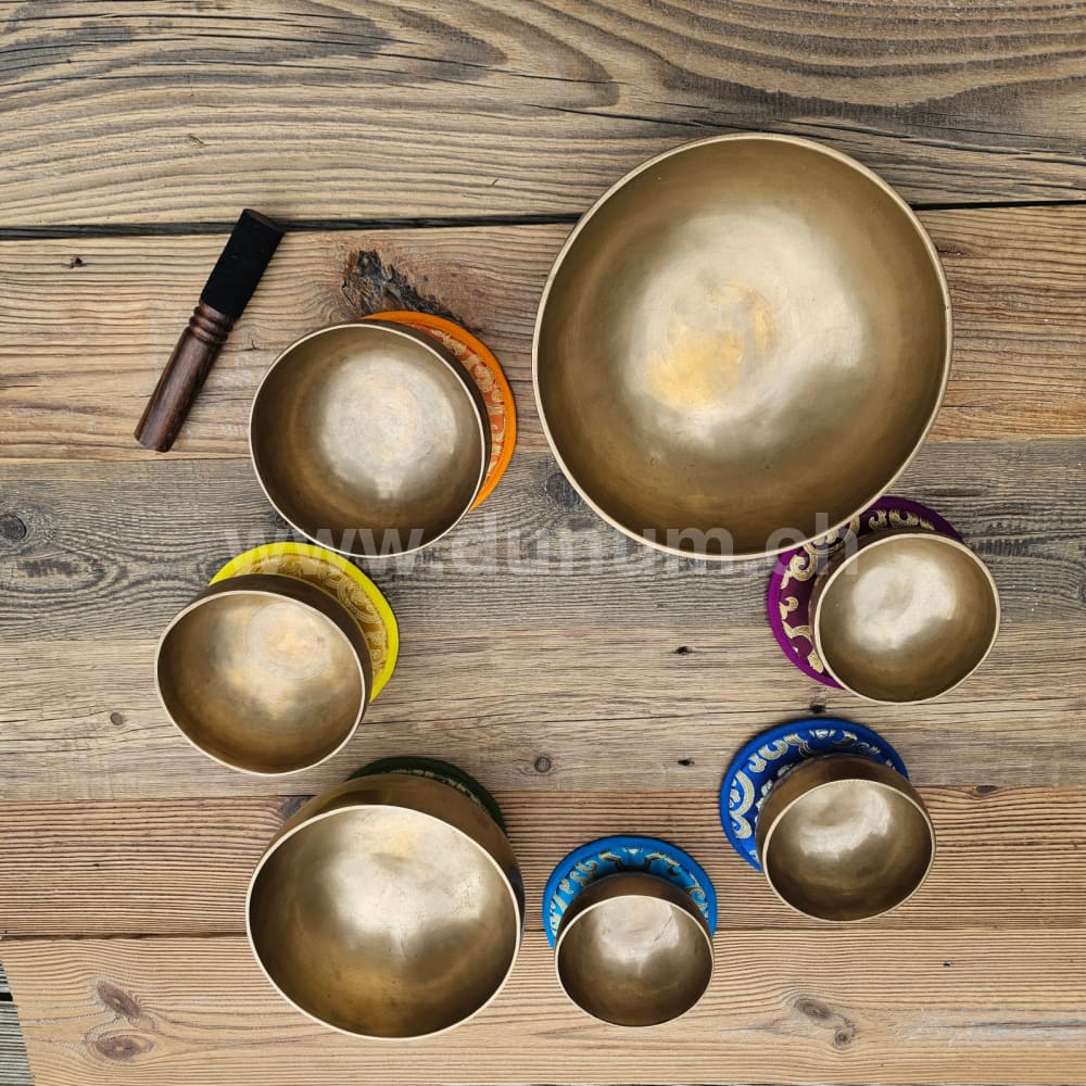 Klangschale Chakra Set in 432 Hz