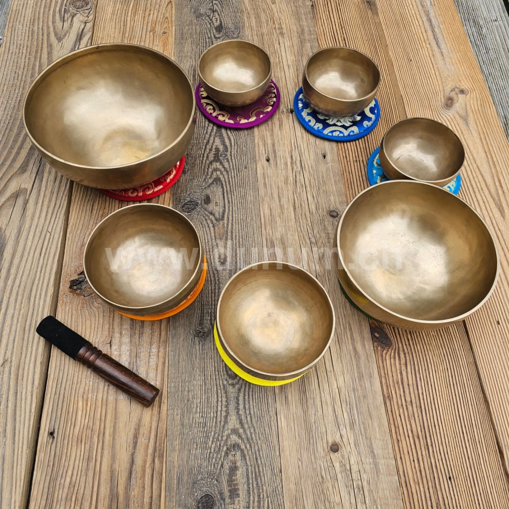 Klangschale Chakra Set in 432 Hz