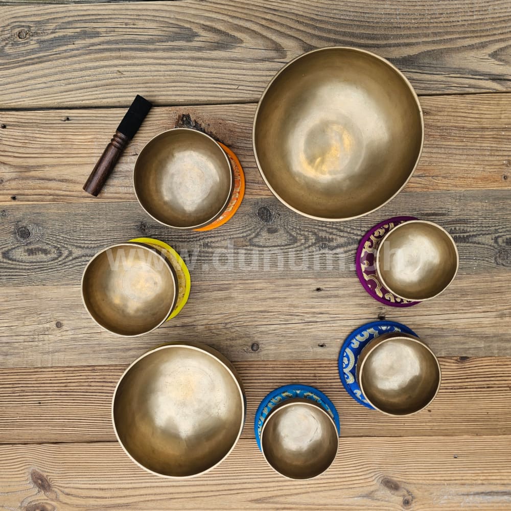 Klangschale Chakra Set in 432 Hz