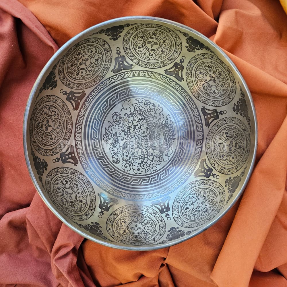 Klangschale Glücksdrache - ø 22 cm