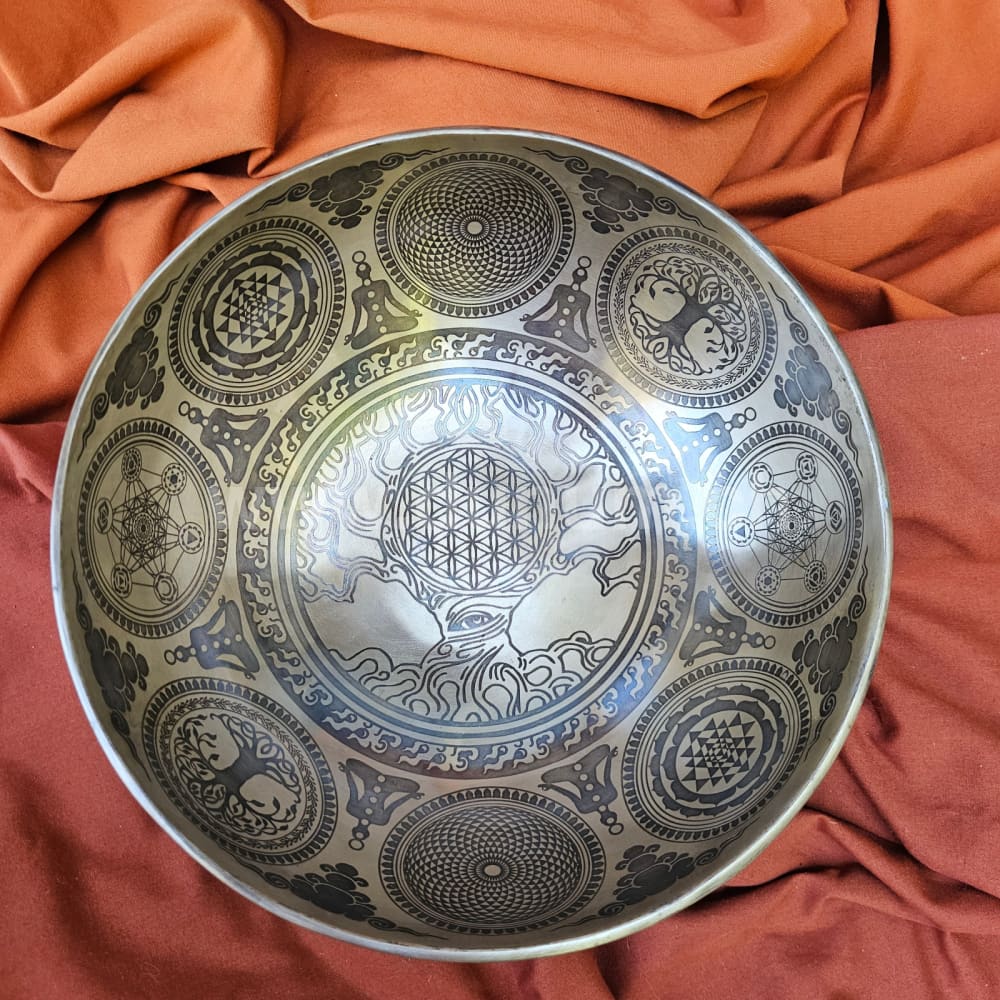Klangschale Lebensbaum - ø 20 cm