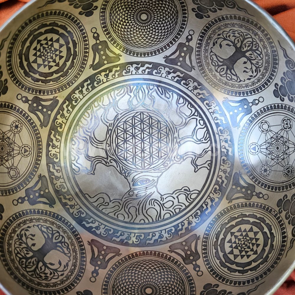 Klangschale Lebensbaum - ø 20 cm