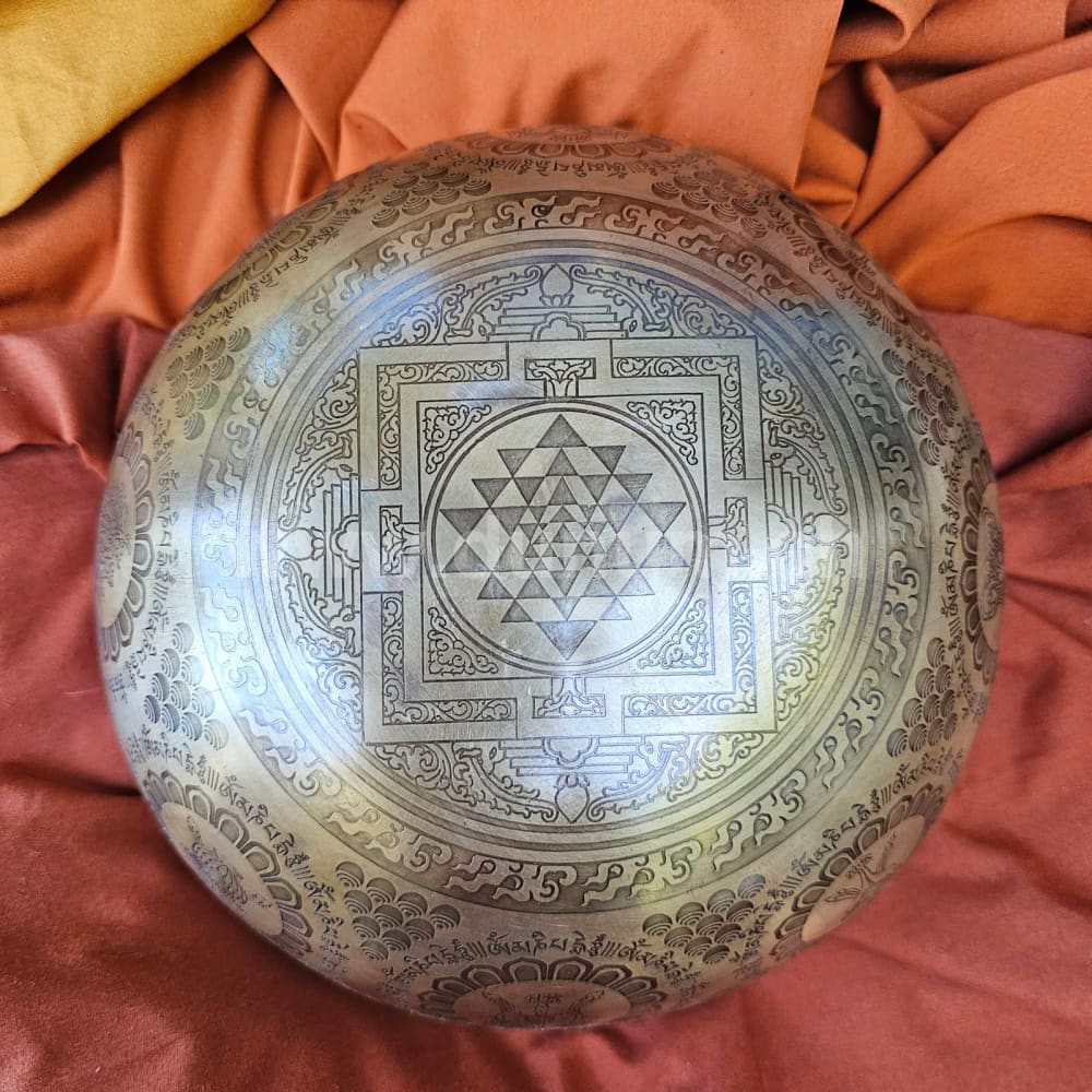 Klangschale Lehrender Buddha - ø 21.5 cm