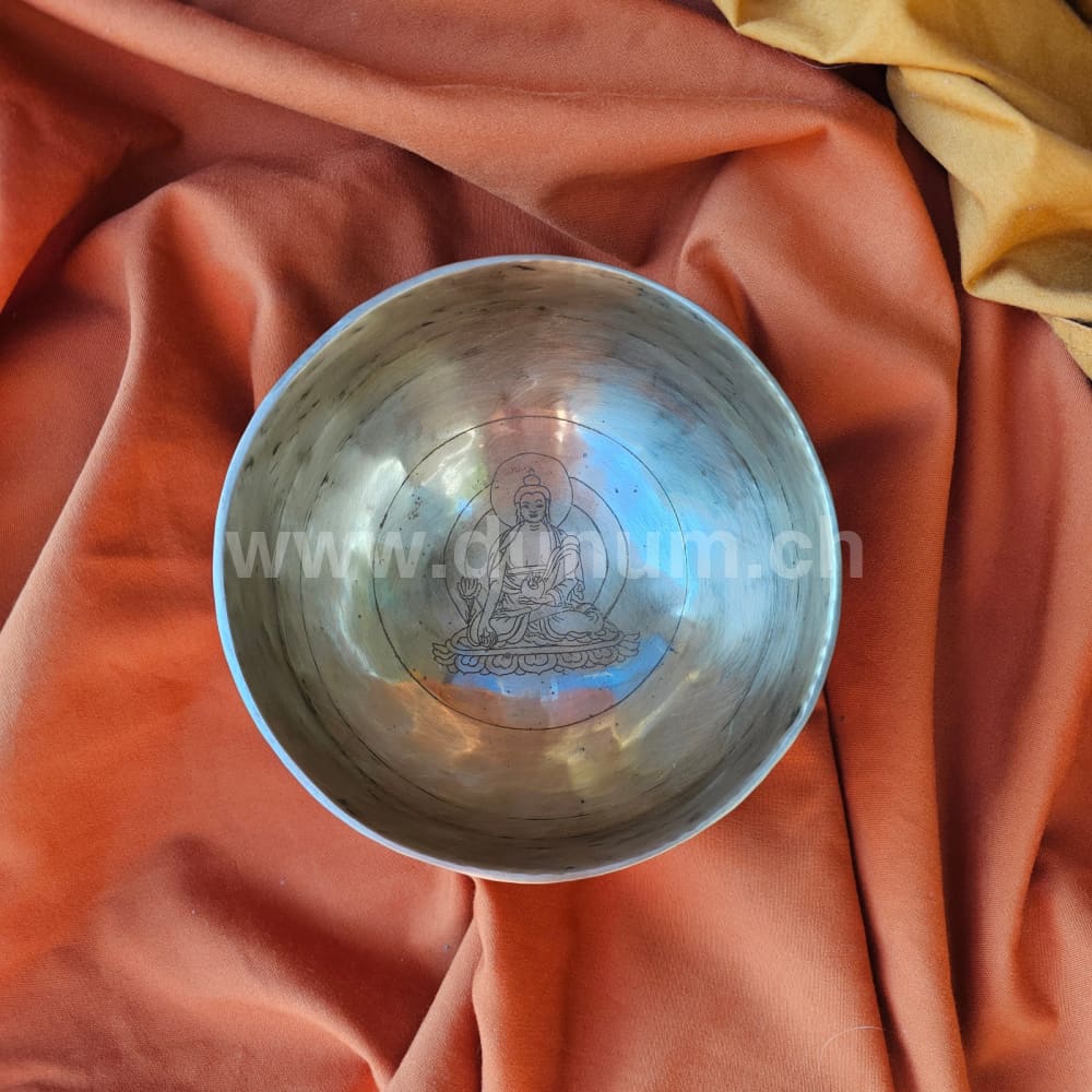 Klangschale - Medizin Buddha mit ø 14 cm
