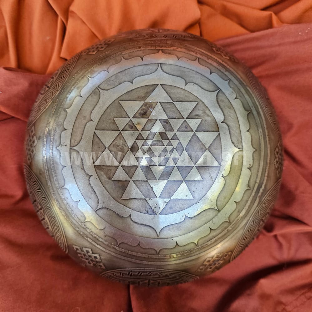 Klangschale Mondphase - ø 21.5 cm