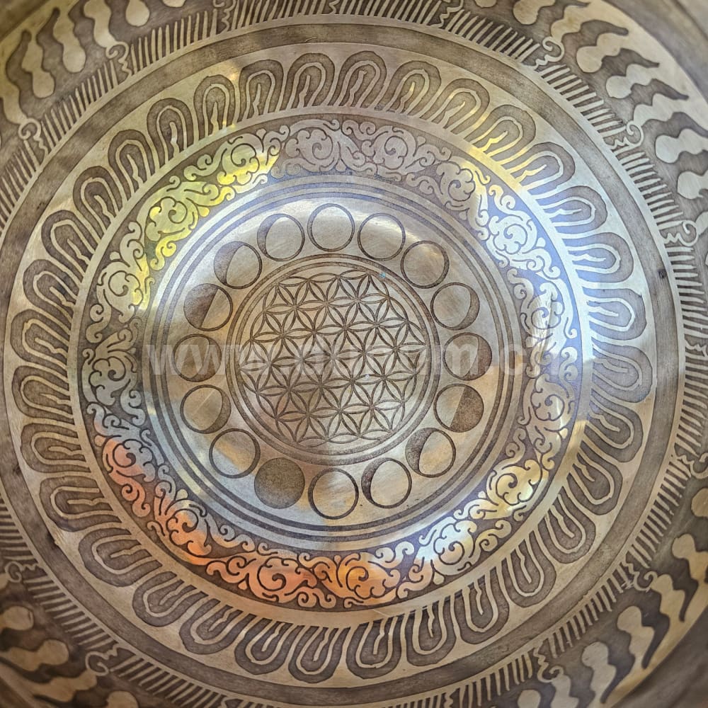 Klangschale Mondphase - ø 22 cm