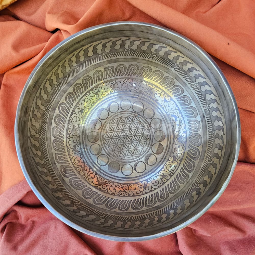 Klangschale Mondphase - ø 22 cm