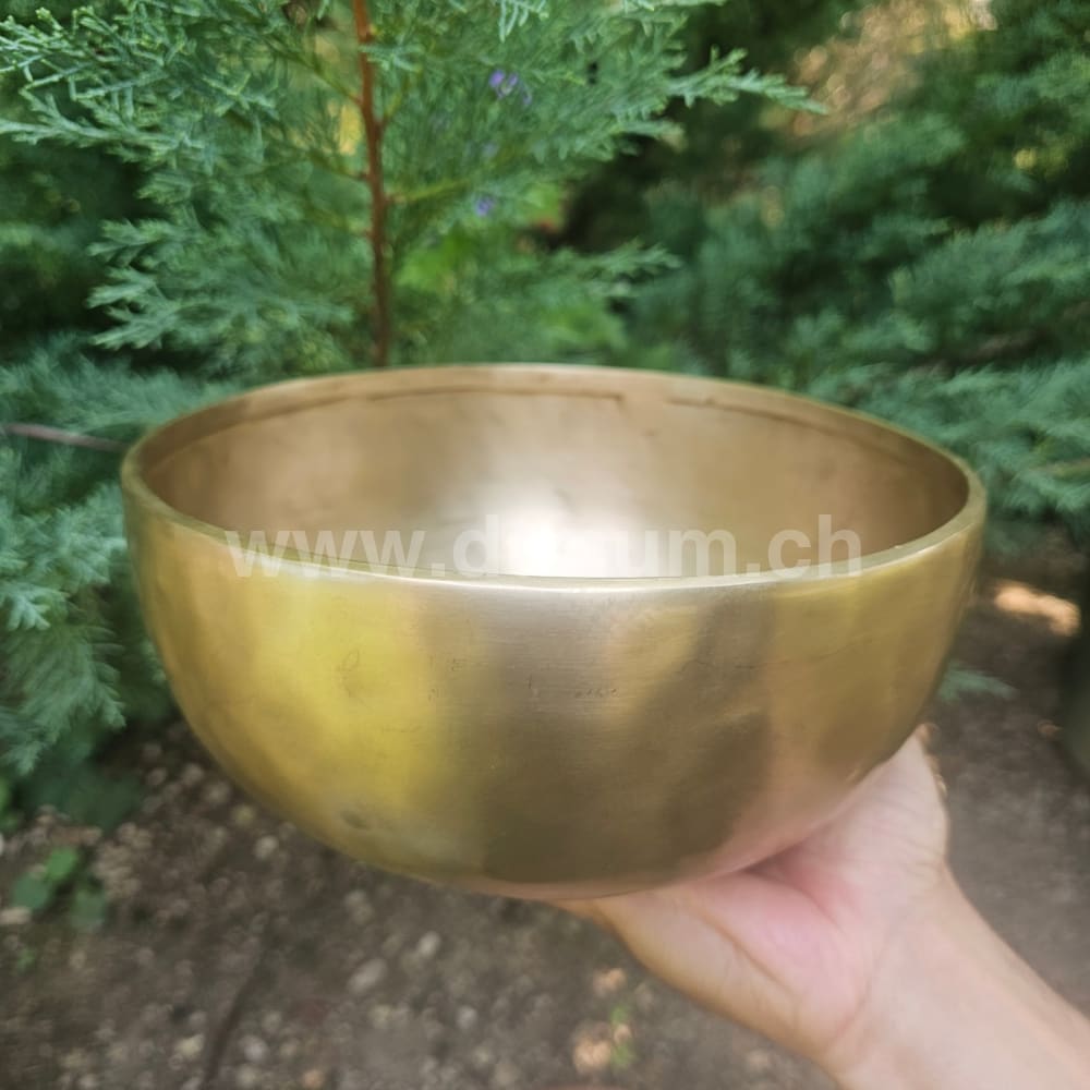 Klangschale ø 21.5 cm | Ton: ~ E in 432 Hz | Solar Plexus