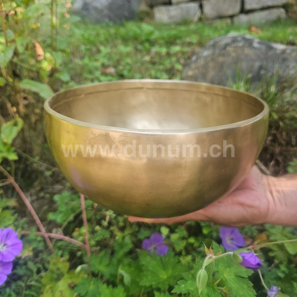 Klangschale ø 22cm | Ton: ~ F in 432 Hz | Herz Chakra