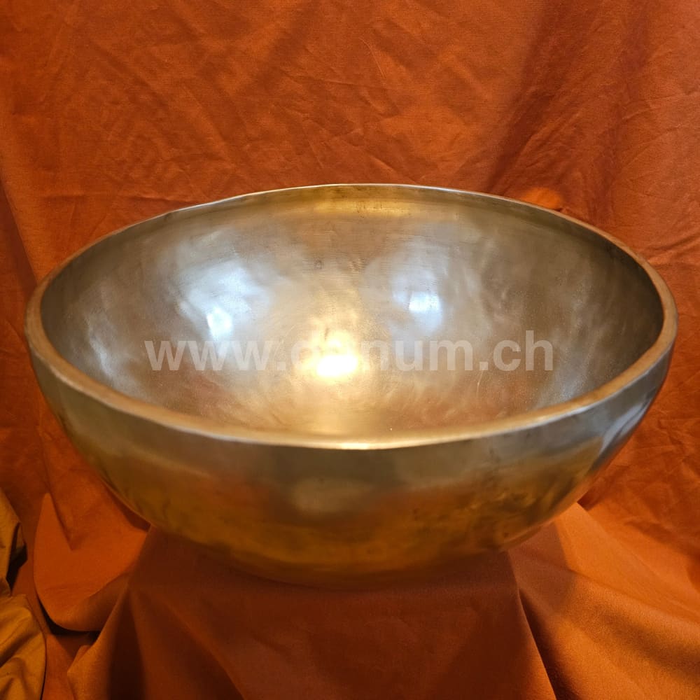 Klangschale ø 32 cm | Ton: ~ Bb in 432 Hz | Zierbeldrüse