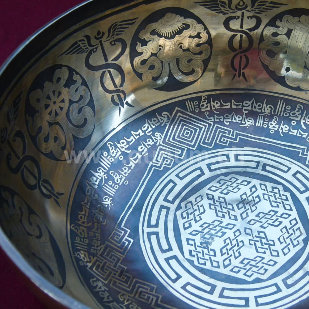 Klangschale ø 34 cm Endloser Knoten | Klangschalen & Stimmgabeln | Dunum.ch