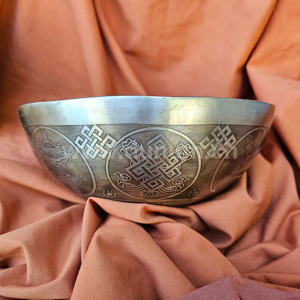 Klangschale Om Mani Padme Hum - ø 21,5 cm