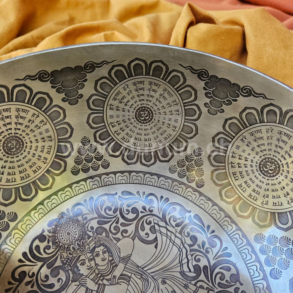 Klangschale - Radha-Krishna ø 21 cm
