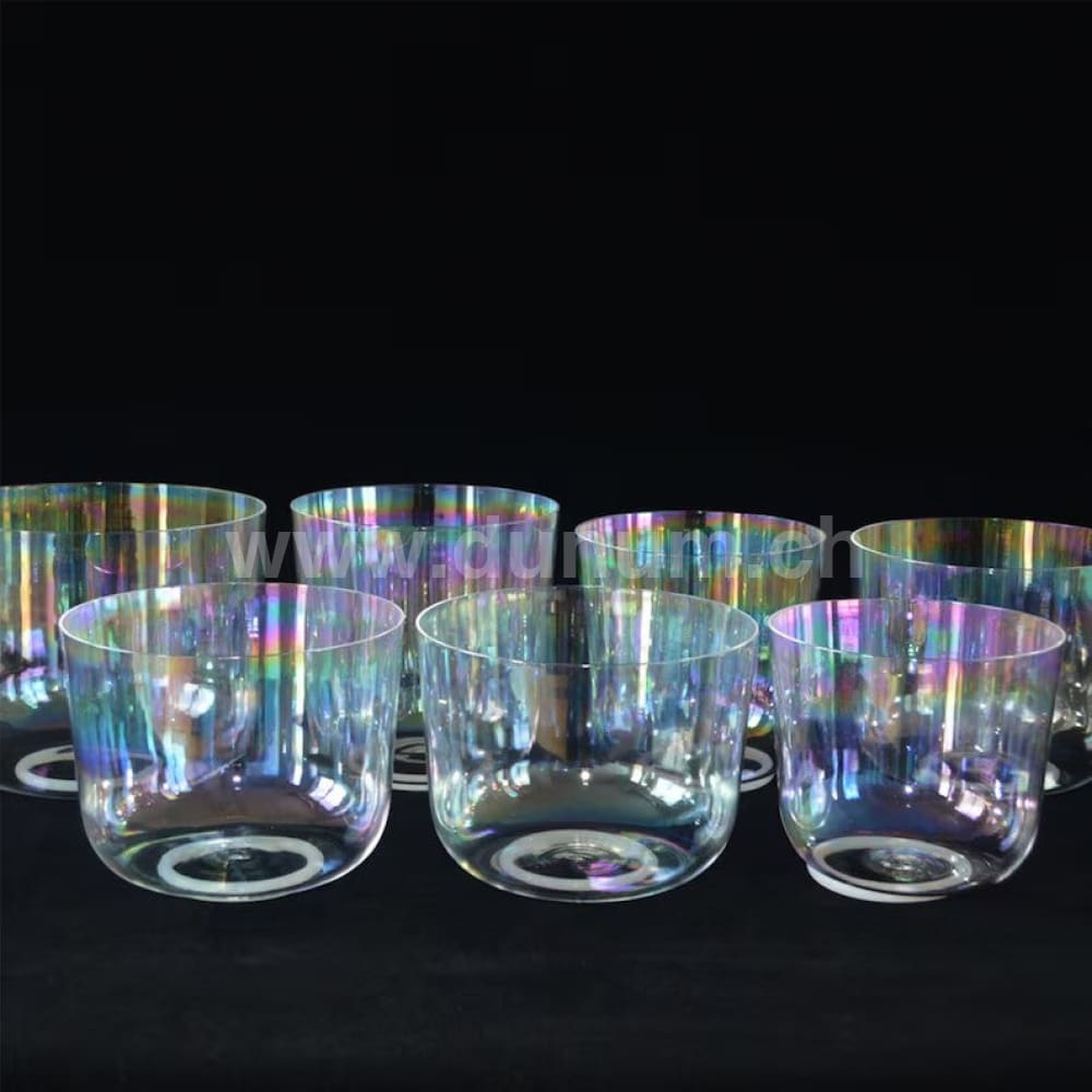 Alchemie Kristallklangschalen ø 23 cm in C - Wurzelchakra | Klangschalen & Stimmgabeln | Dunum.ch