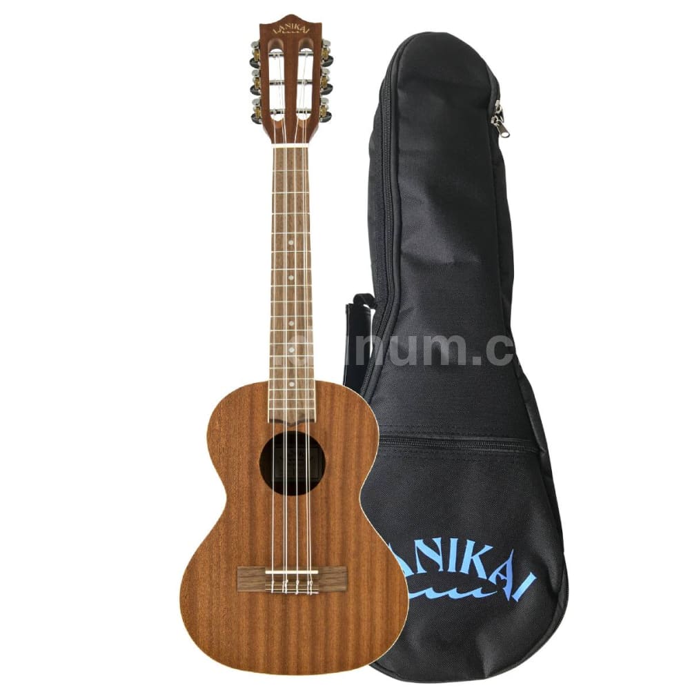 LANIKAI Tenorukulele | Mahogany Series - 6-Saiter mit Tasche
